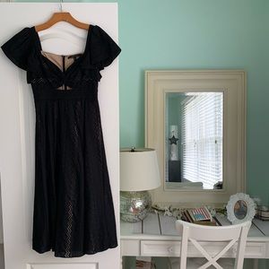 BCBG cut-out midi dress